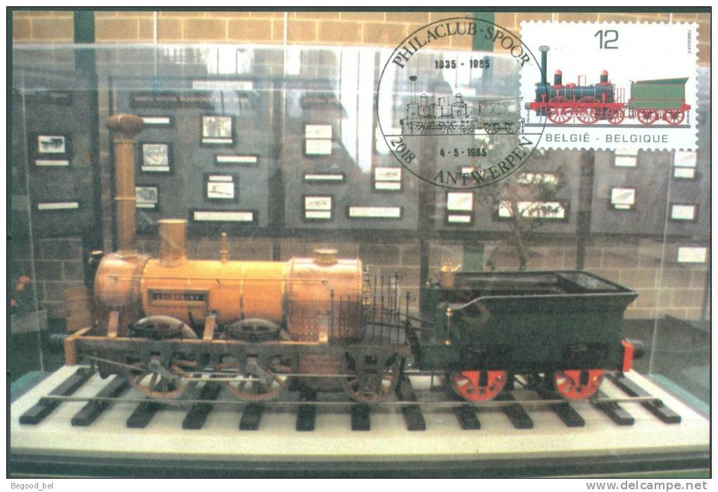 BELGIUM - 1985 - CM/MK - LOCOMOTIEF OLIFANT - LOCOMOTIVE ELEPHANT - COB 2171 -  Lot 21752 - 1981-1990