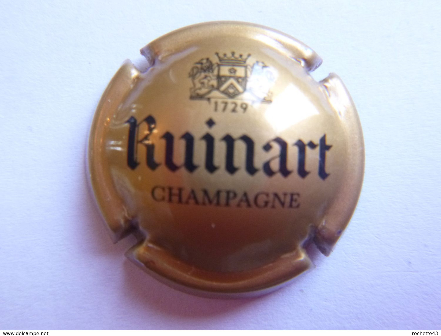 Plaque De Muselet Capsule - Champagne Ruinard - Ruinart Ruinart