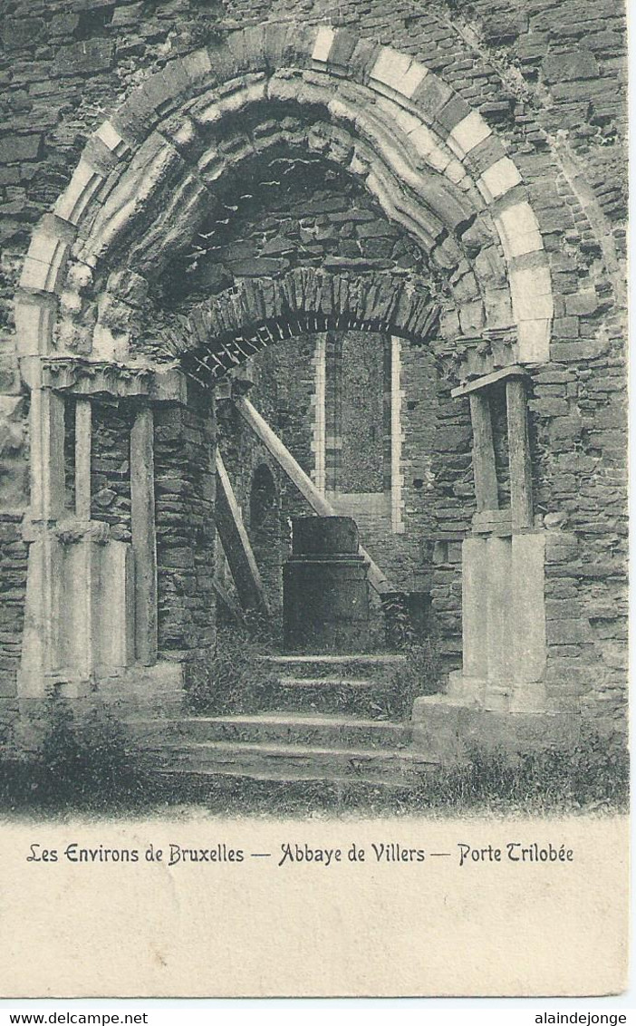 Villers - Abbaye De Villers - Porte Trilobée - 1901 - Villers-la-Ville