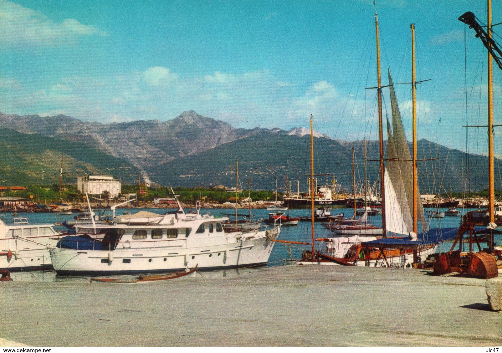 - MARINA DI CARRARA. - Il Porto - Scan Verso - - Carrara