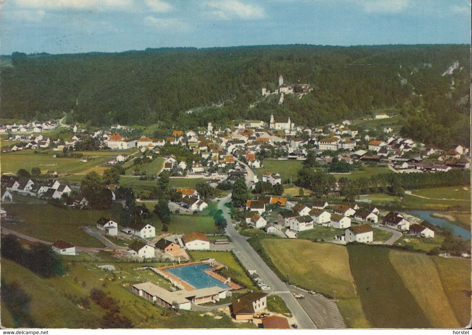 D-85110 Kipfenberg Im Altmühltal - Schwimmbad - Luftbild - Aerial View - Nice Stamp - Eichstaett
