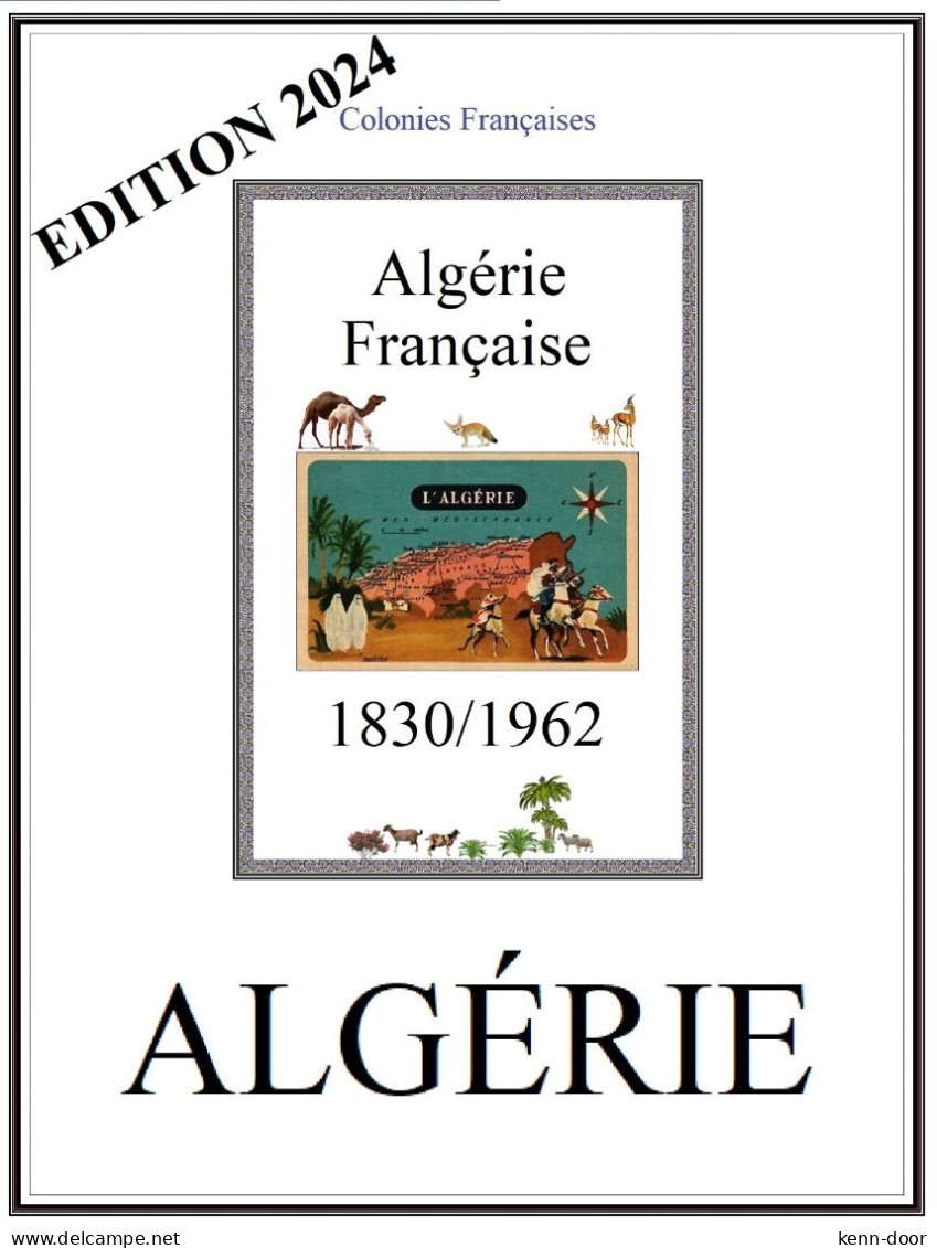 Albums De Timbres à Imprimer ALGÉRIE FRANÇAISE - Collections, Lots & Series