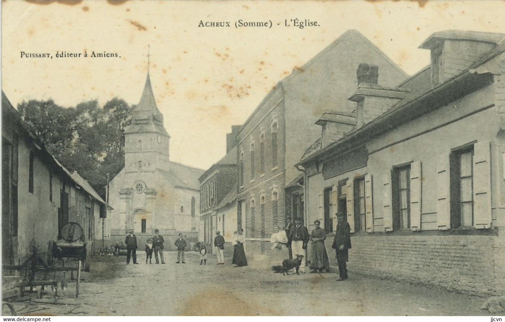 80 / Acheux - L' Eglise - Acheux En Amienois