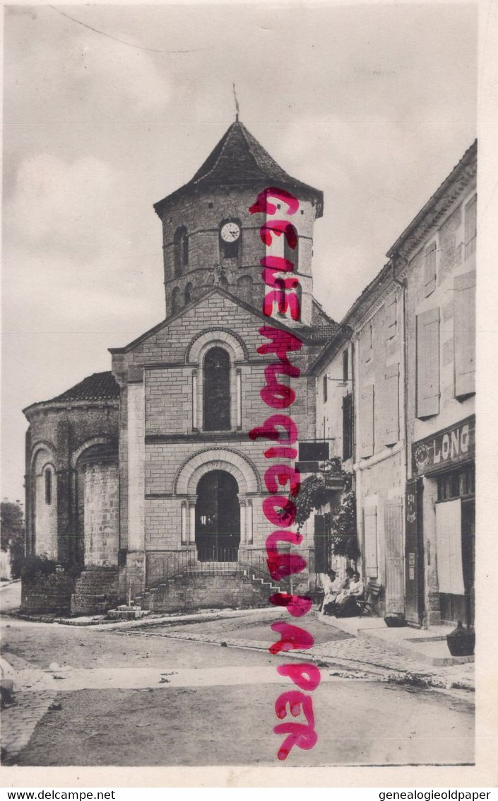 16 - ROUILLAC - EGLISE ROMANE DU XI E SIECLE- EDITEUR BLAUM CARTE PHOTO   -  CHARENTE - Rouillac