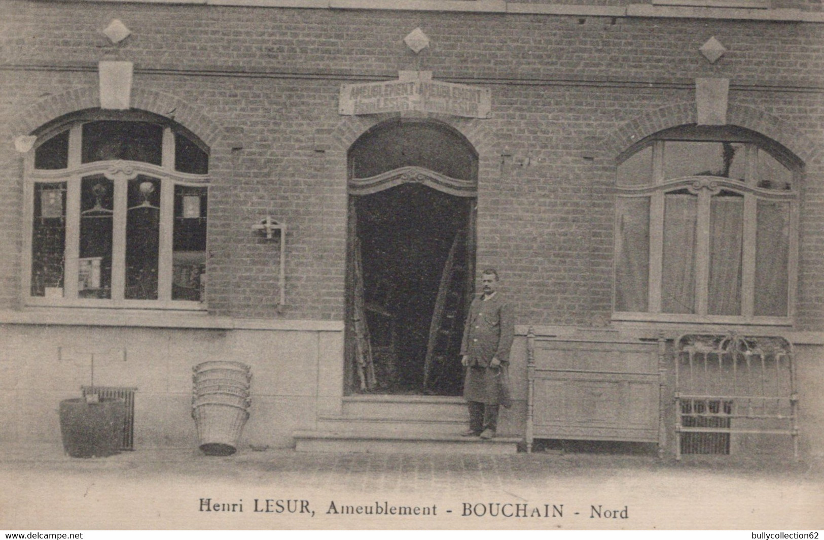 CPA - SELECTION - BOUCHAIN - Henri LESUR Ameublement - Bouchain
