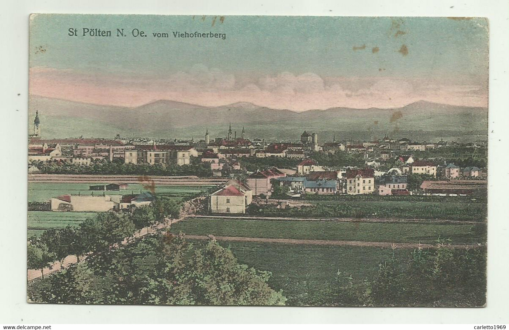 ST. POLTEN N. OE. VOM VIEHOFNERBERG - NV FP - St. Pölten