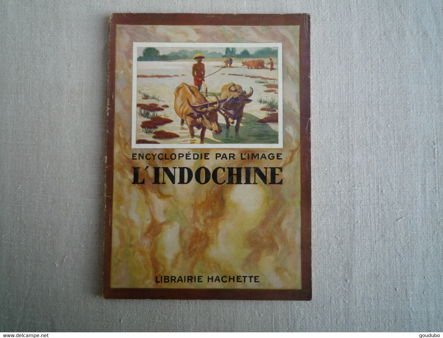 Encyclopédie Par L'image Indochine Histoire Géographie Population Hachette 1951 - Encyclopédies