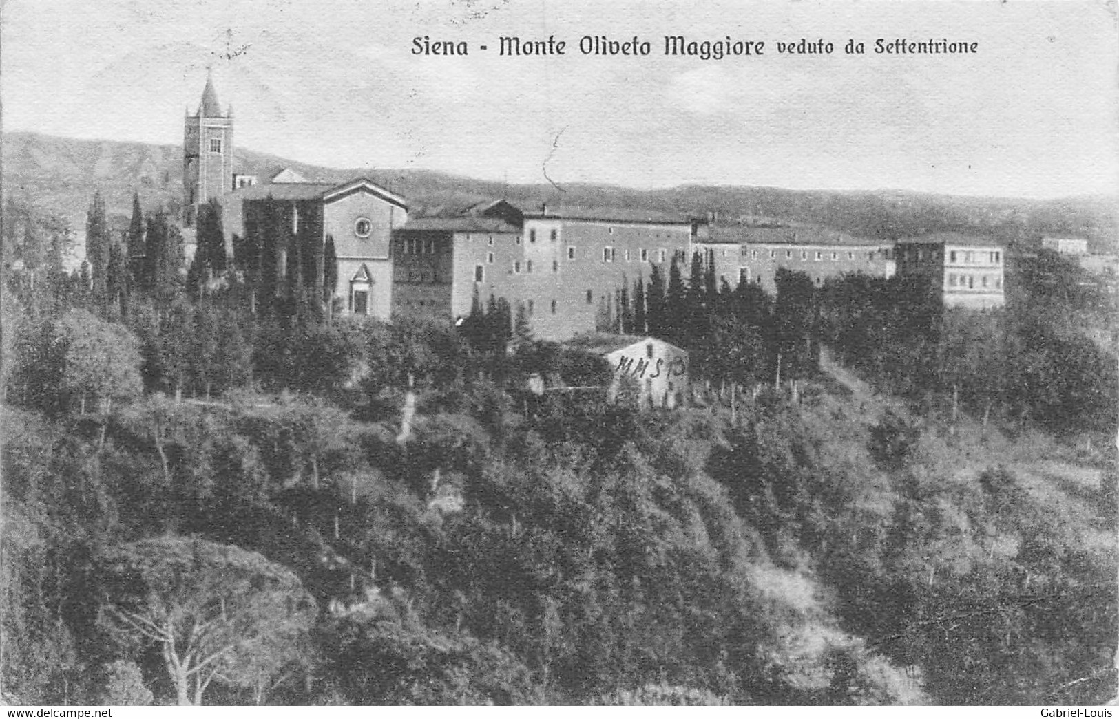 Siena Monte Oliveto Maggiore Veduto Da Settentrione 1932 - Siena