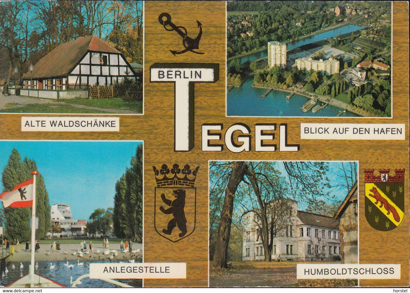 D-13405  Berlin - Tegel - Alte Ansichten - Nice Stamp "bird" - Tegel