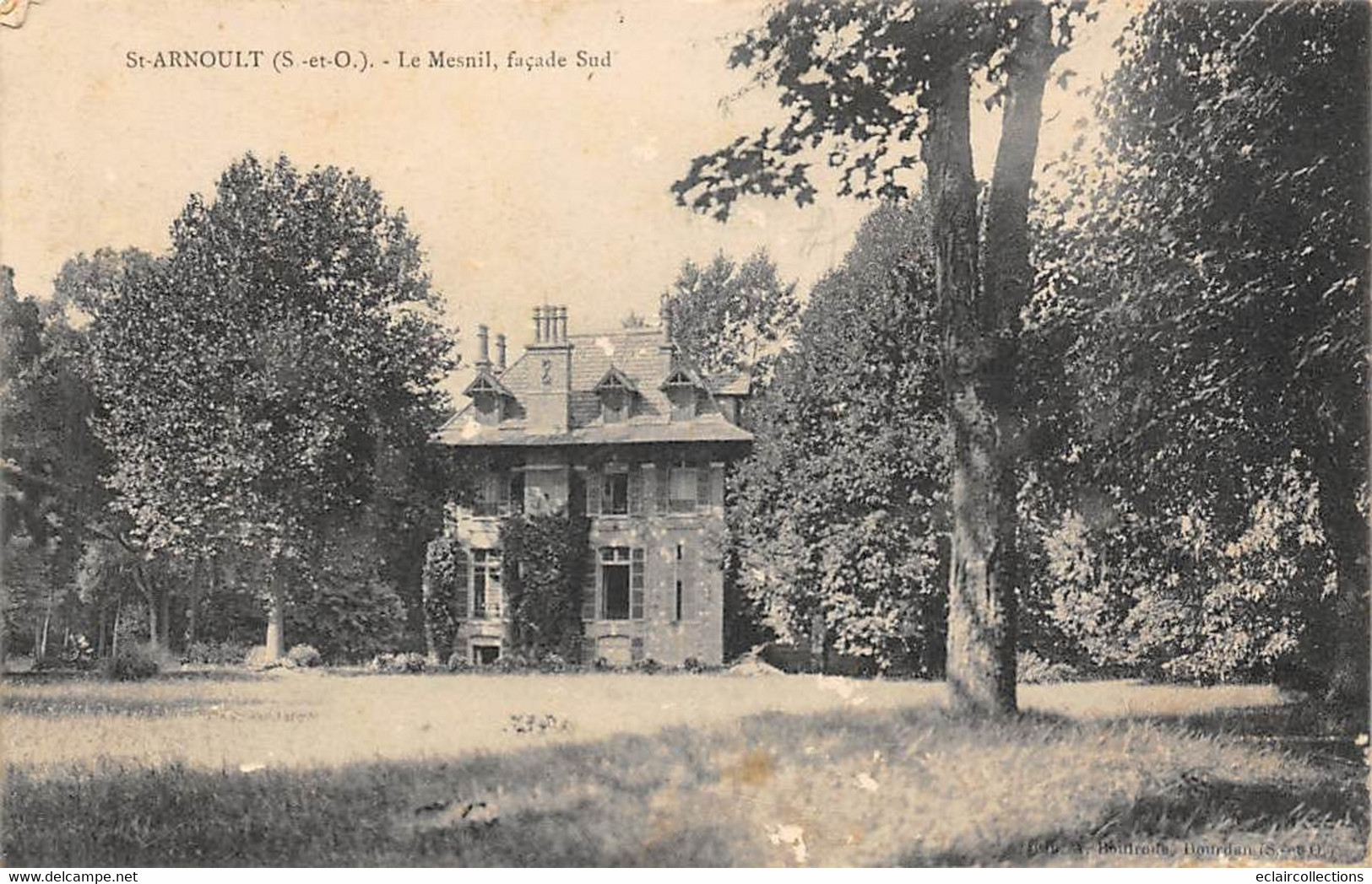 St Arnoult En Yvelines         78           Le Mesnil           -Façade Sud -         (voir Scan) - St. Arnoult En Yvelines