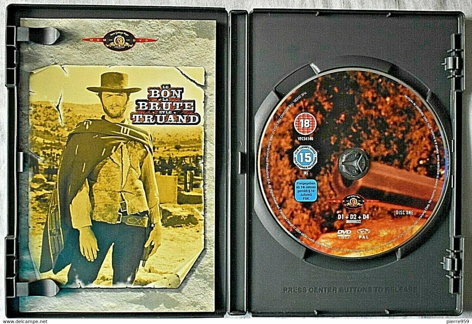 LE BON LA BRUTE ET LE TRUAND - DVD - Clint Eastwood - Western