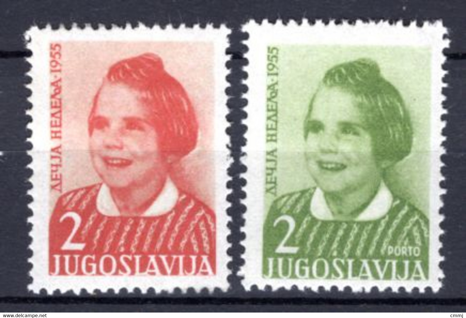 1955 - JUGOSLAVIA - Mi. 14+10 - LH - (5128-1.2...) - Autres & Non Classés