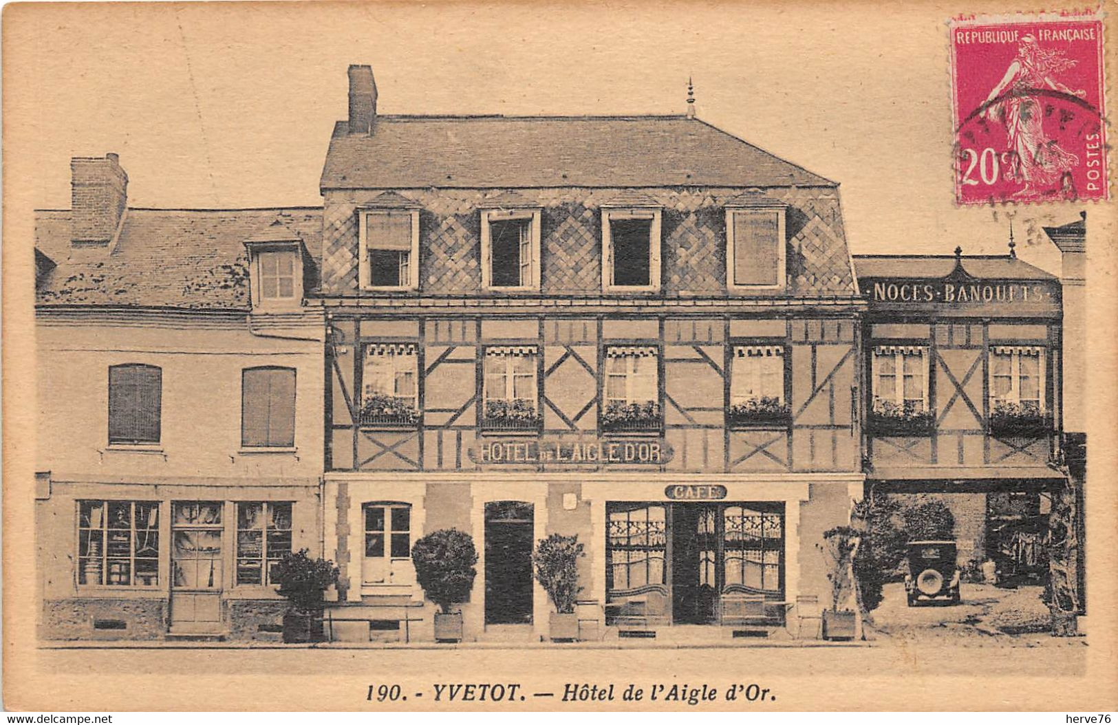 YVETOT - Hôtel De L'Aigle D'Or - Yvetot