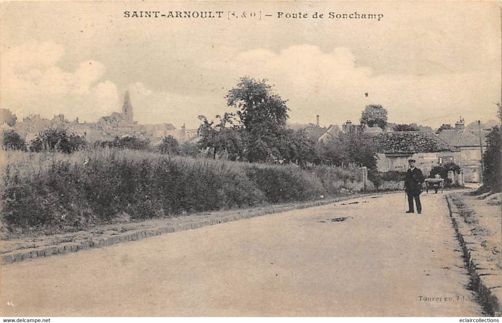 St Arnoult En Yvelines         78           Route De Sonchamp          (voir Scan) - St. Arnoult En Yvelines