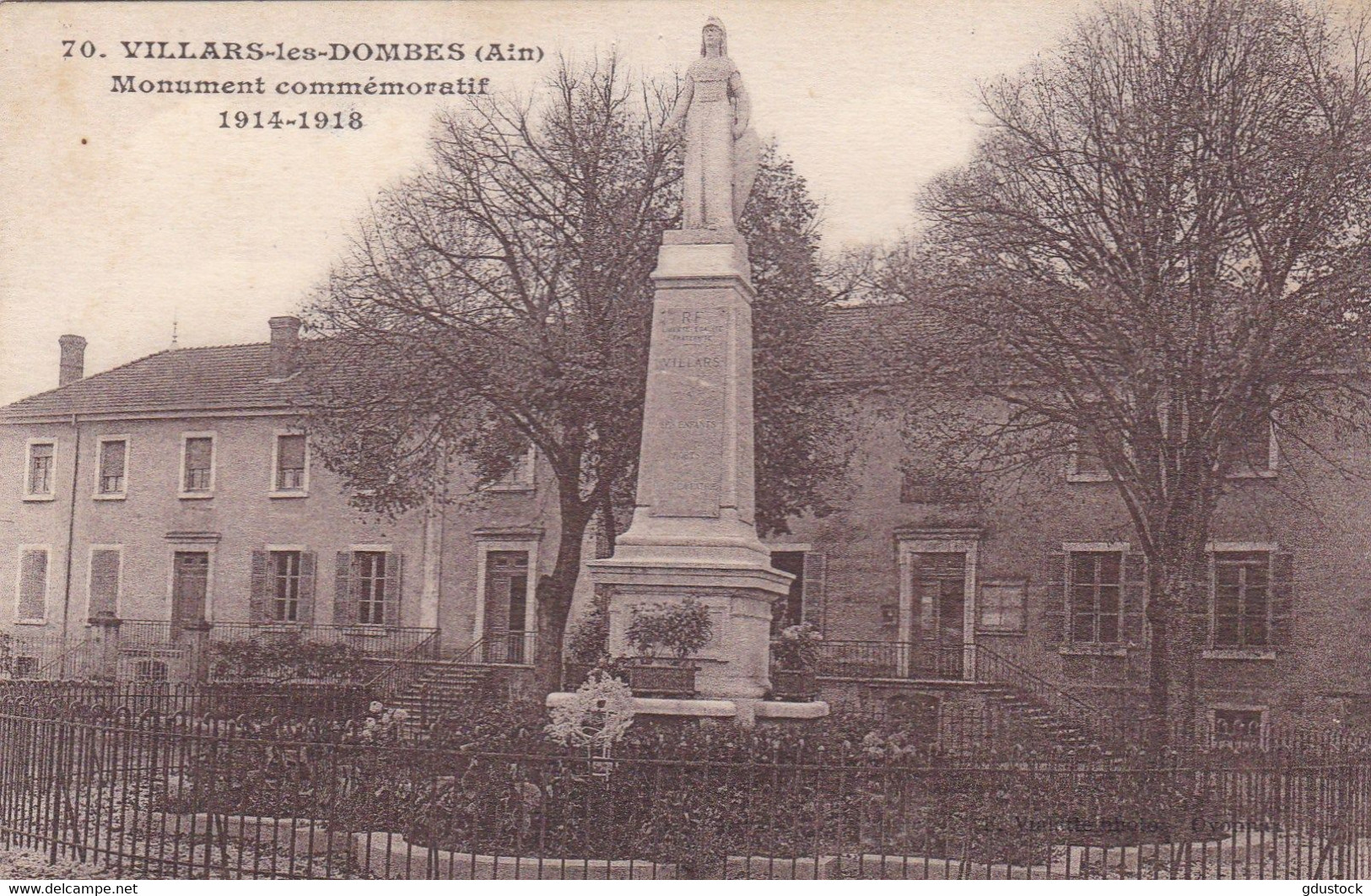 Ain - Villars-les-Dombes - Monument Commémoratif 1914-1918 - Villars-les-Dombes