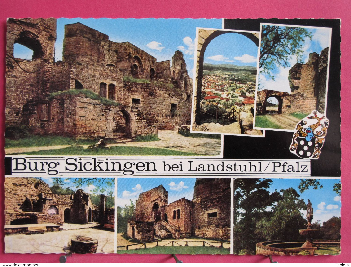 Visuel Pas Très Courant - Allemagne - Burg Sickingen Bei Landstuhl Pfalz - R/verso - Landstuhl