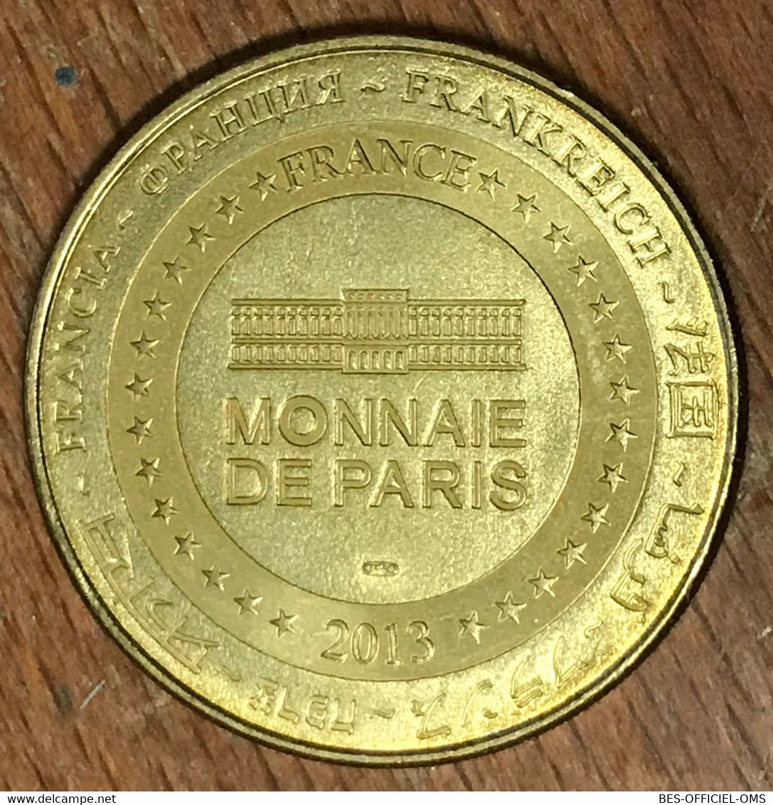 46 CAHORS LE PONT VALENTRÉ MDP 2013 MINI MÉDAILLE SOUVENIR MONNAIE DE PARIS JETON TOURISTIQUE TOKENS MEDALS COINS - 2013