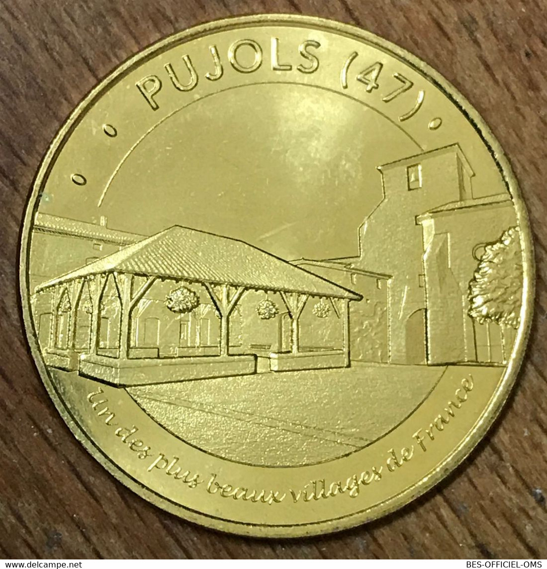 47 VILLENEUVE-SUR-LOT PUJOLS MDP 2019 MÉDAILLE SOUVENIR MONNAIE DE PARIS JETON TOURISTIQUE TOKENS MEDALS COINS - 2019