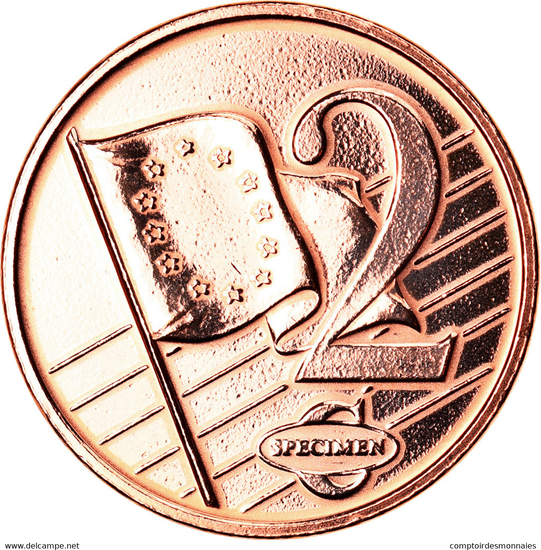 Malte, Médaille, 2 C, Essai Trial, 2003, Paranumismatique, SUP+, Copper Plated - Pruebas Privadas