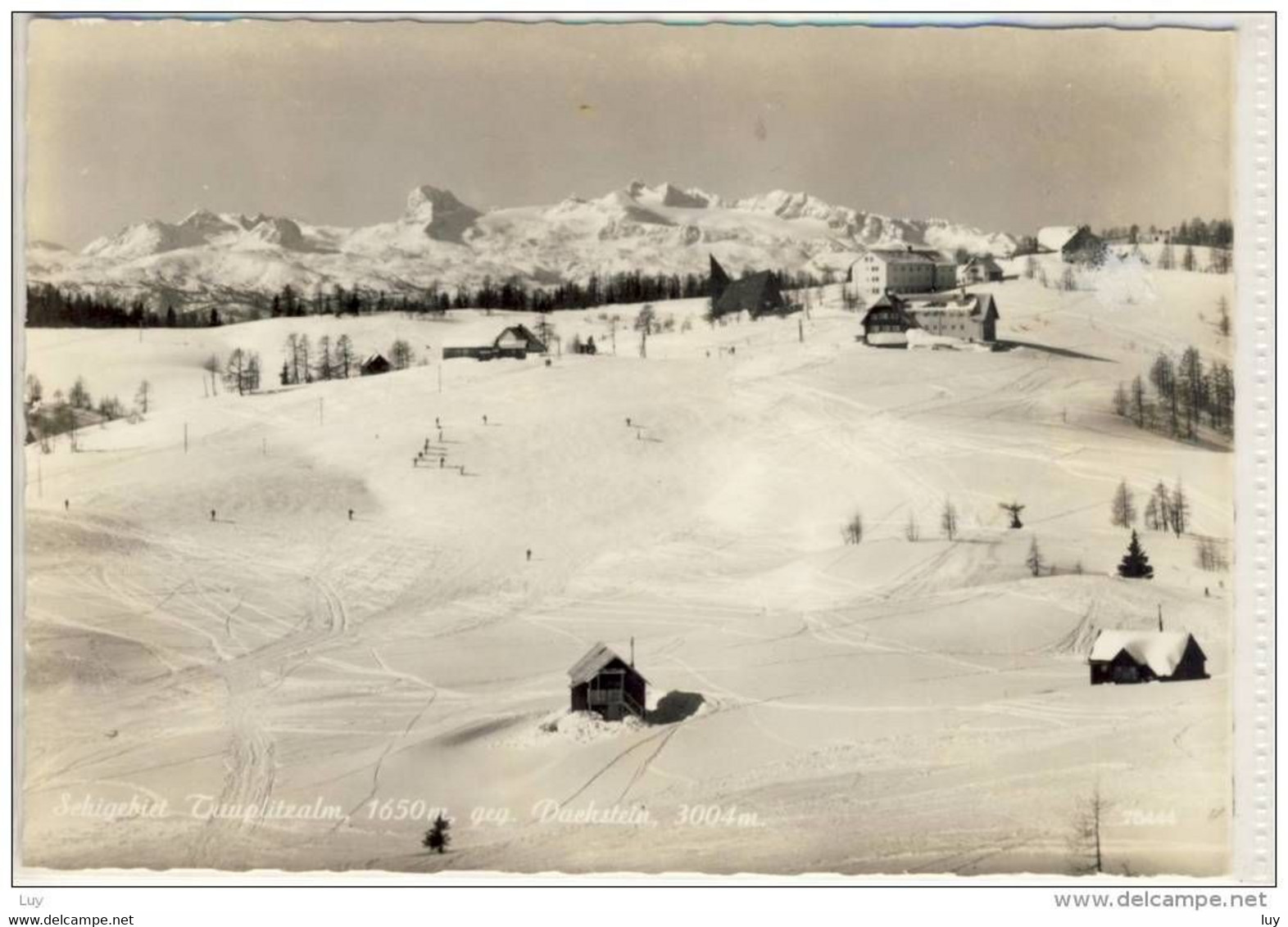 TAUPLITZALM - Skigebiet   Geg. Dachstein     1967 - Tauplitz