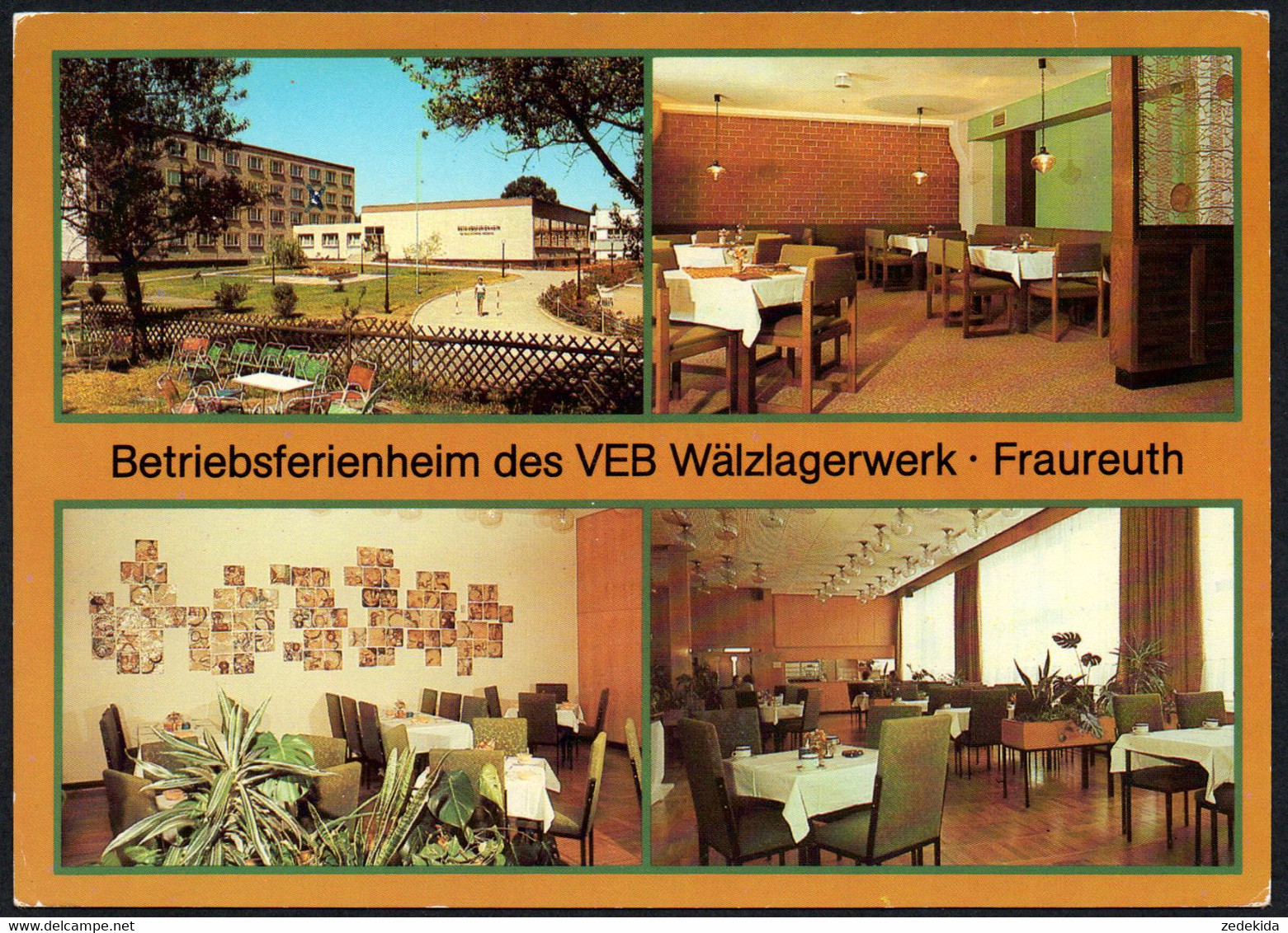 E8028 - Zempin Betriebsferienheim VEB Wälzlager Fraureuth - Bild Und Heimat Reichenbach - Wolgast