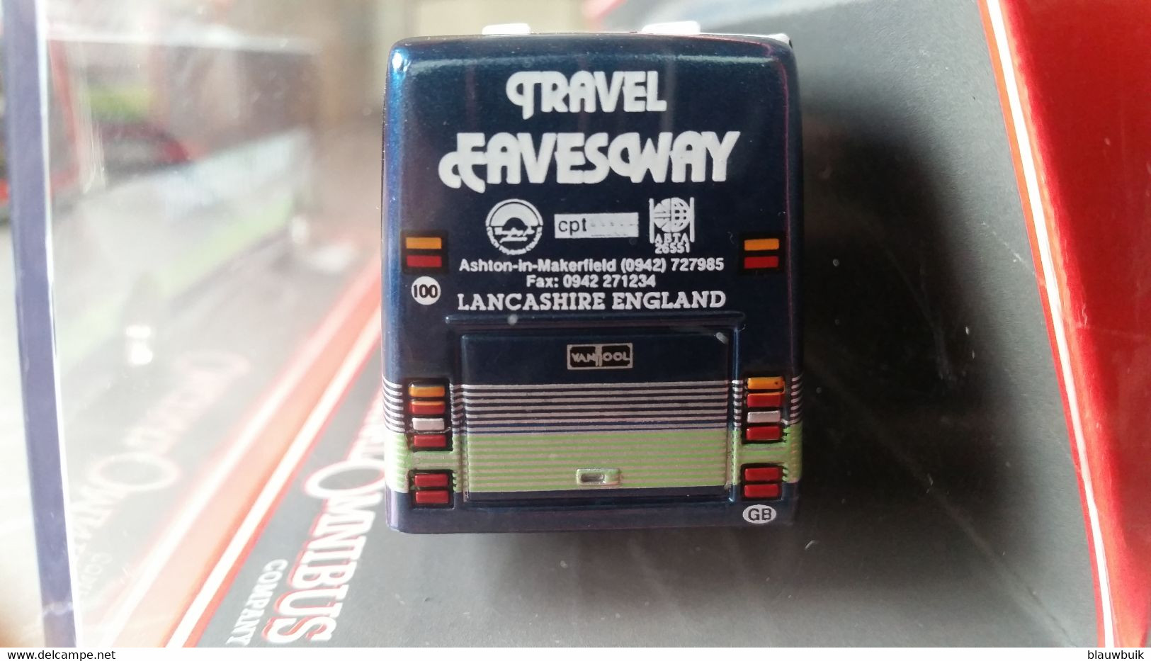 Corgi 42709 Van Hool DAF Alizee "Eavesway Travel" 1:76 - Massstab 1:76