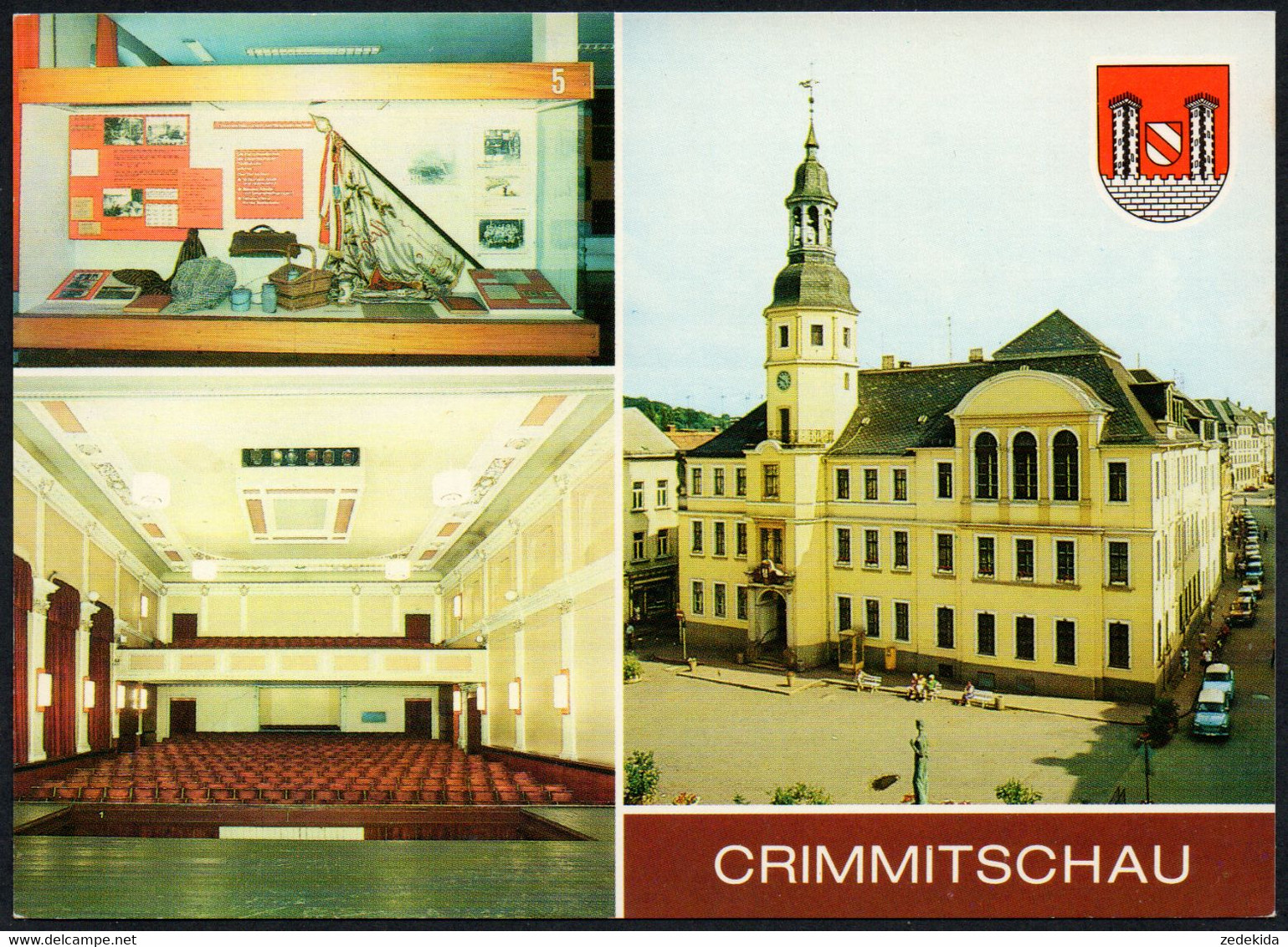 E8038 - TOP Crimmitschau Kulturzentrum  - Bild Und Heimat Reichenbach - Crimmitschau