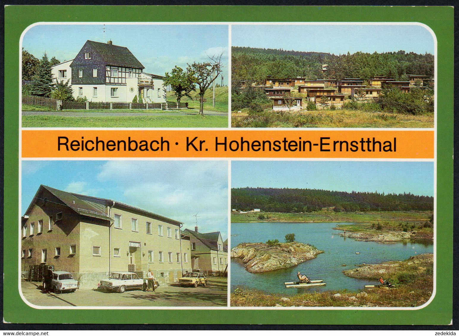 E8045 - Reichenbach - Gaststätte Am Oberwald - Bild Und Heimat Reichenbach - Hohenstein-Ernstthal