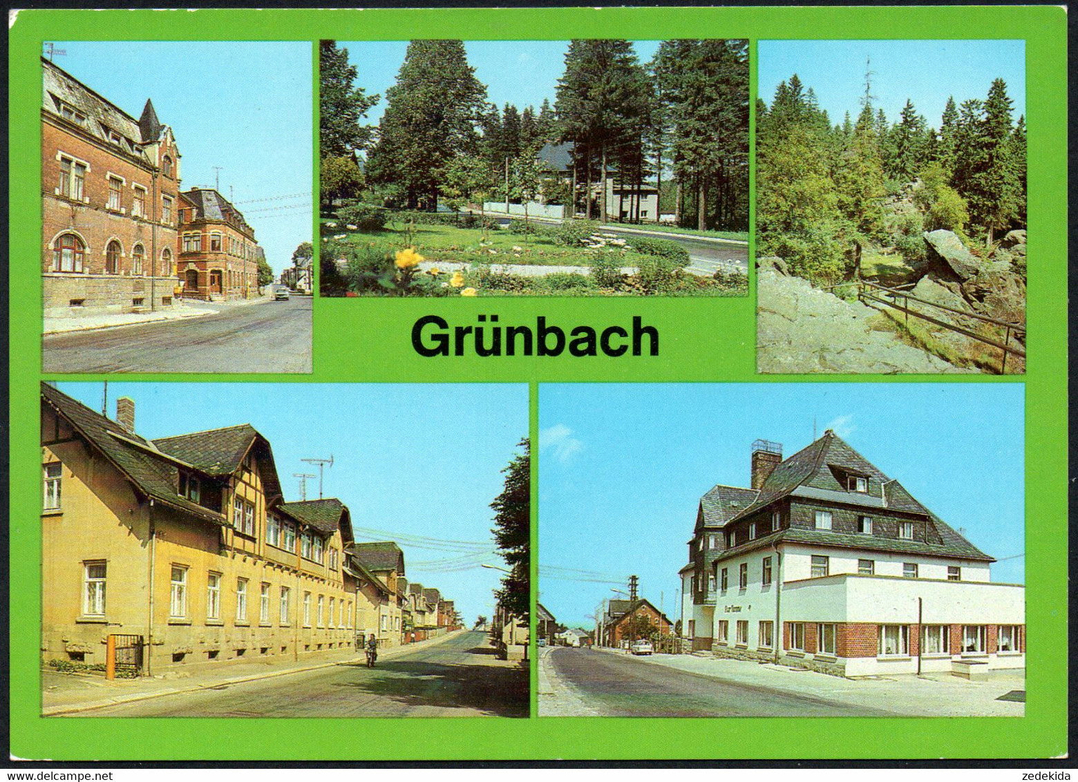 E8047 - Grünbach - Bild Und Heimat Reichenbach - Auerbach (Vogtland)