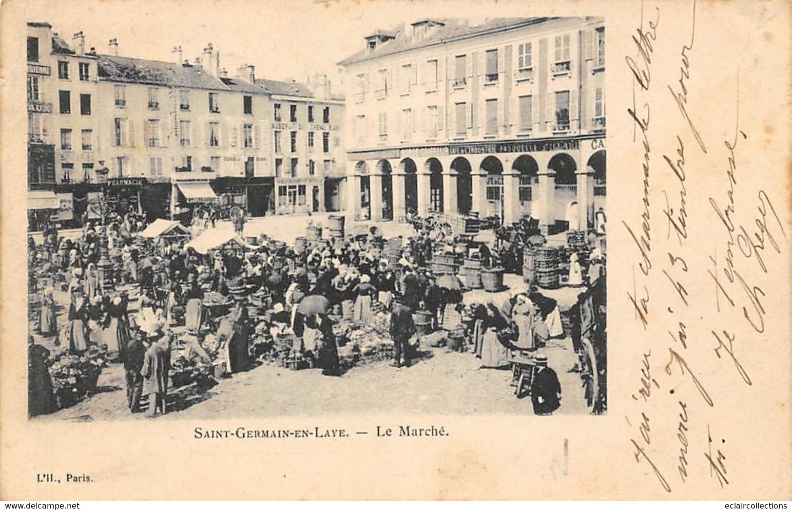 St Germain En Laye          78         Le Marché    (voir Scan) - St. Germain En Laye