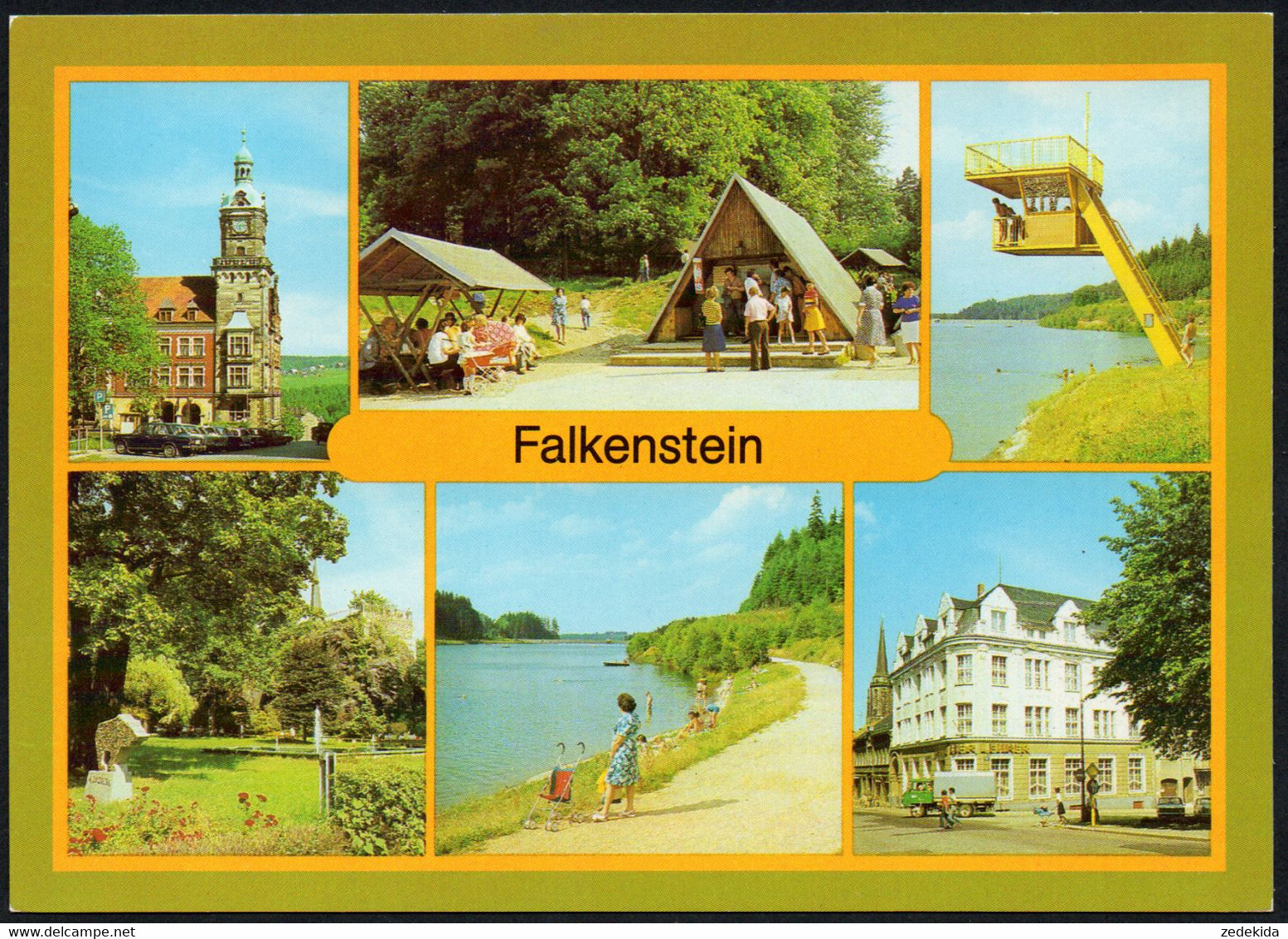 E8049 - TOP Falkenstein - Bild Und Heimat Reichenbach - Falkenstein (Vogtland)