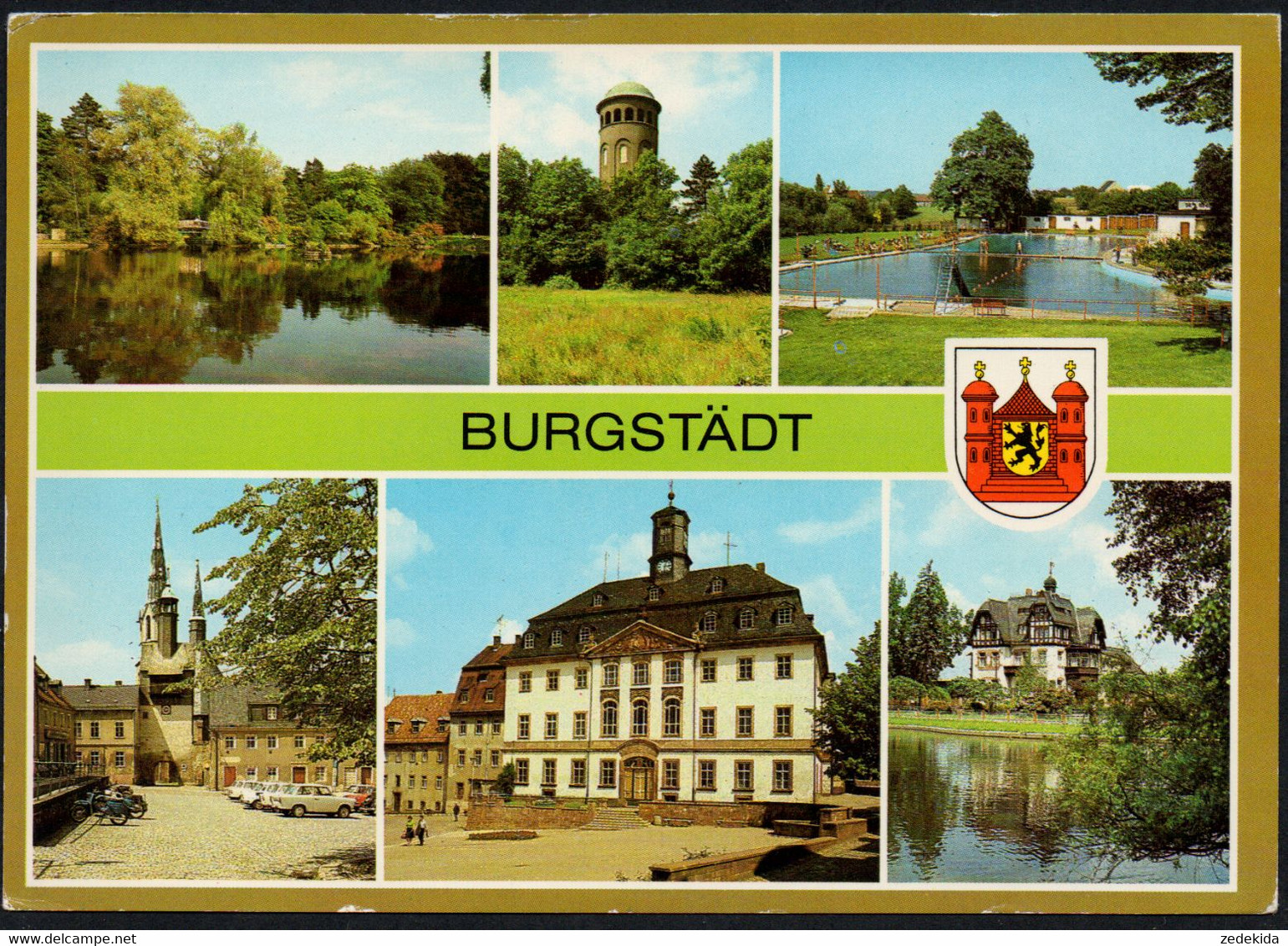 E8052 - Burgstädt - Bild Und Heimat Reichenbach - Burgstaedt
