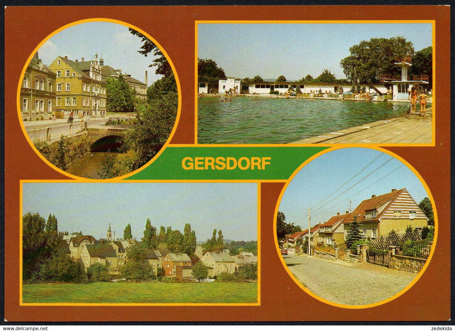 E8053 - TOP Gersdorf Freibad - Bild Und Heimat Reichenbach - Gersdorf