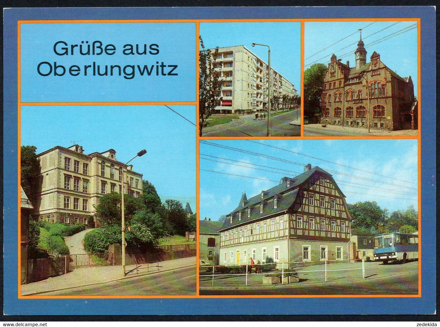 E8059 - TOP Oberlungwitz - Ikarus Omnibus - Bild Und Heimat Reichenbach - Hohenstein-Ernstthal