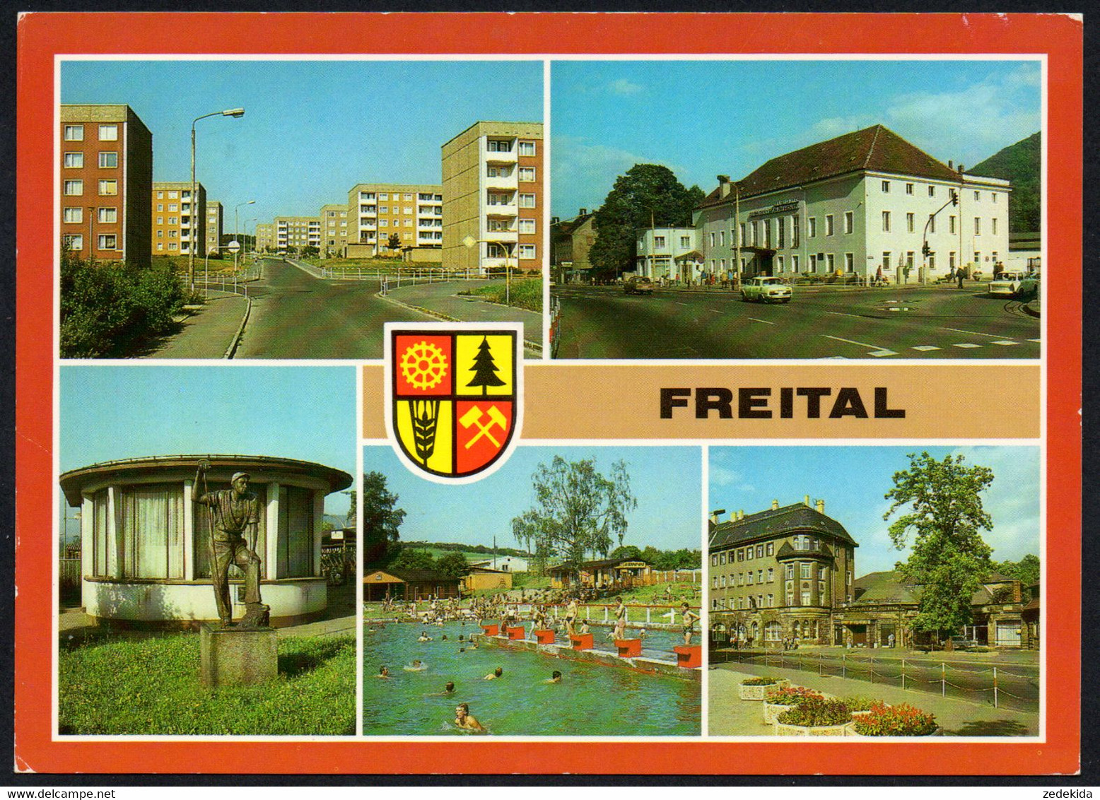 E8079 - TOP Freital - Sternwarte Sonnenuhr - Bild Und Heimat Reichenbach - Freital