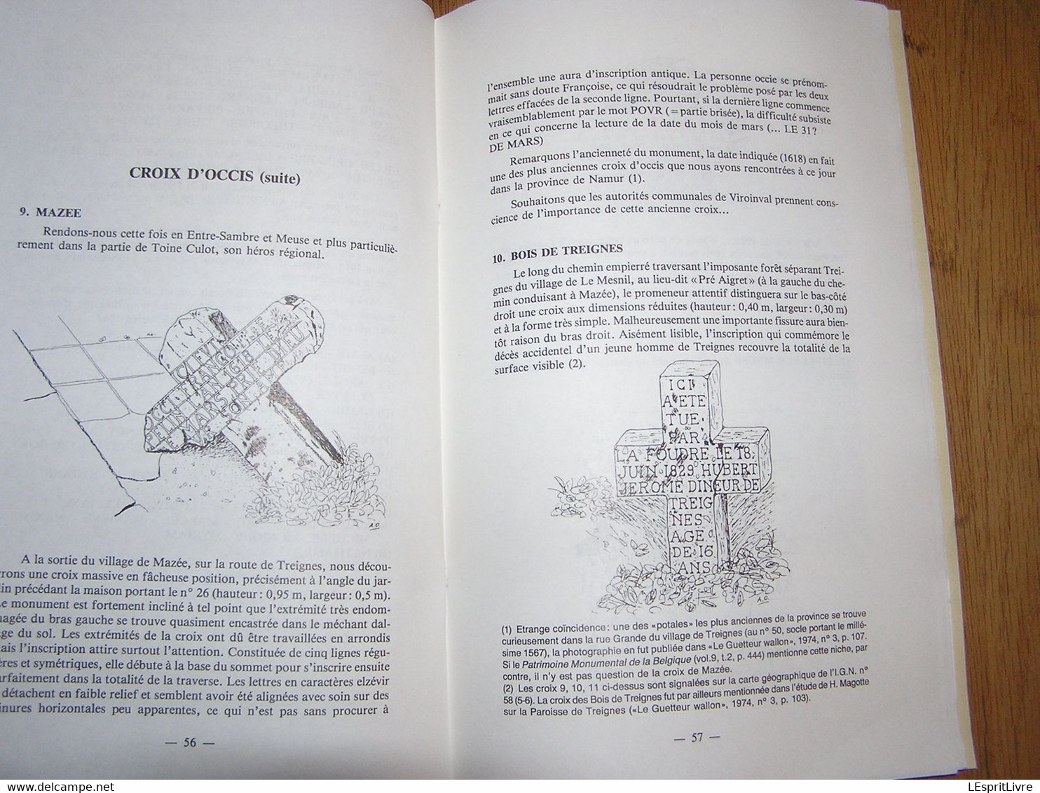 LE GUETTEUR WALLON N° 3 de 1986 Régionalisme Ile de La Plante Boninne Croix D' Occis Soldats Empire Villers Le Gambon