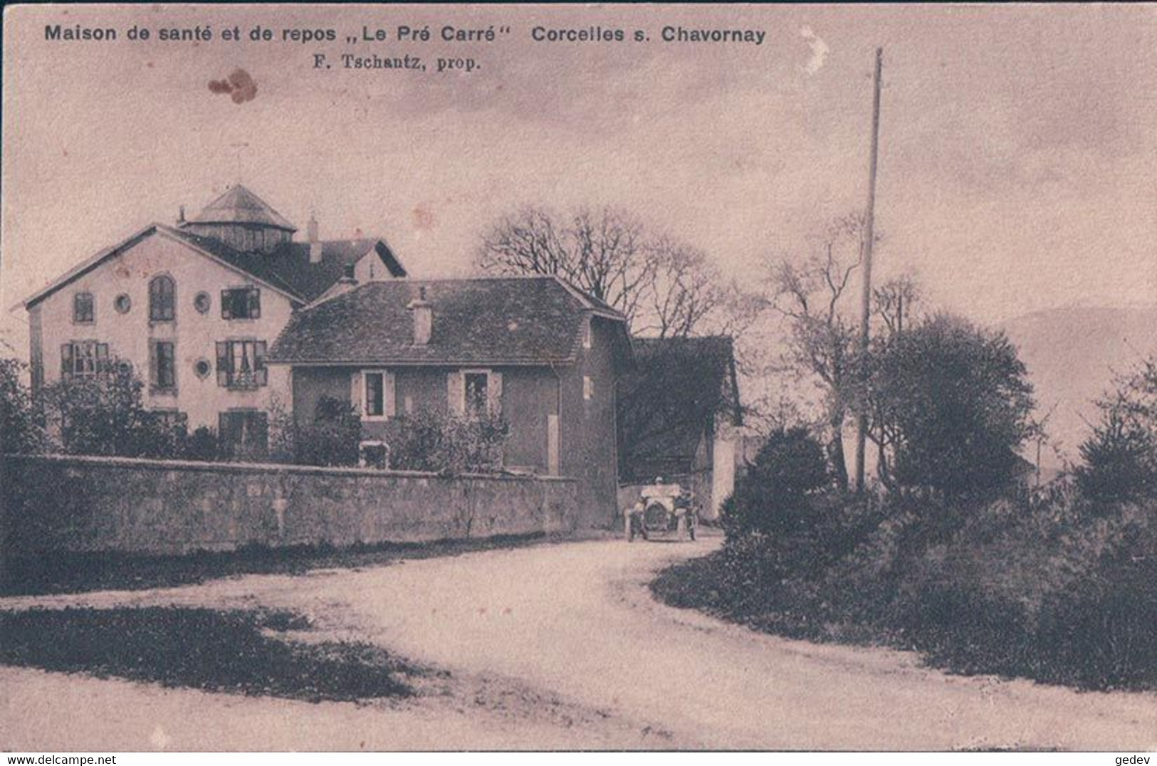 Corcelles Sur Chavornay VD, Maison De Santé Le Pré Carré Et Automobile, F. Tschantz Propriétaire (2011) Petits Défauts - Chavornay