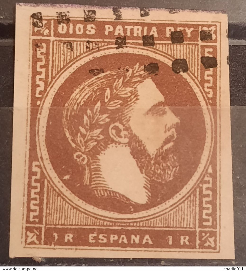 DON CARLOS -CARLOS VII-1 R-CARLISTE GOVERNMENT-SPAIN-1875 - Carlistes