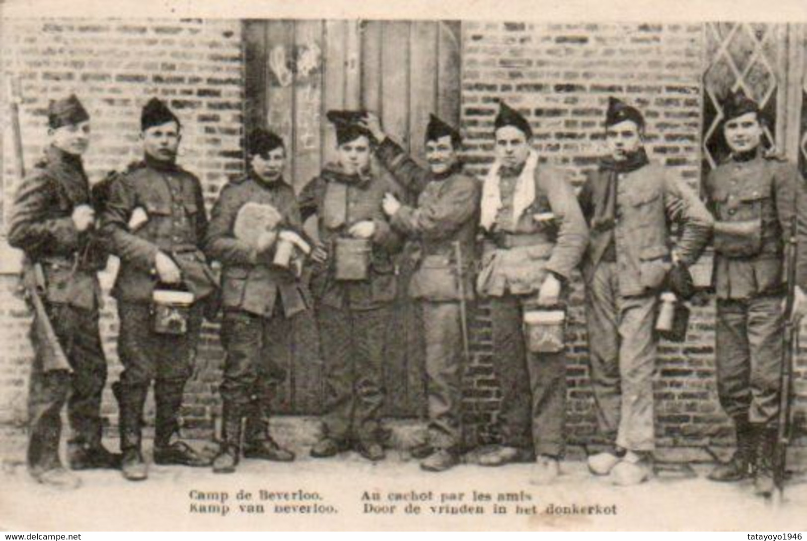 Camp De Beverloo Au Cachot Par Les Amis Circulé En 1923 - Beringen