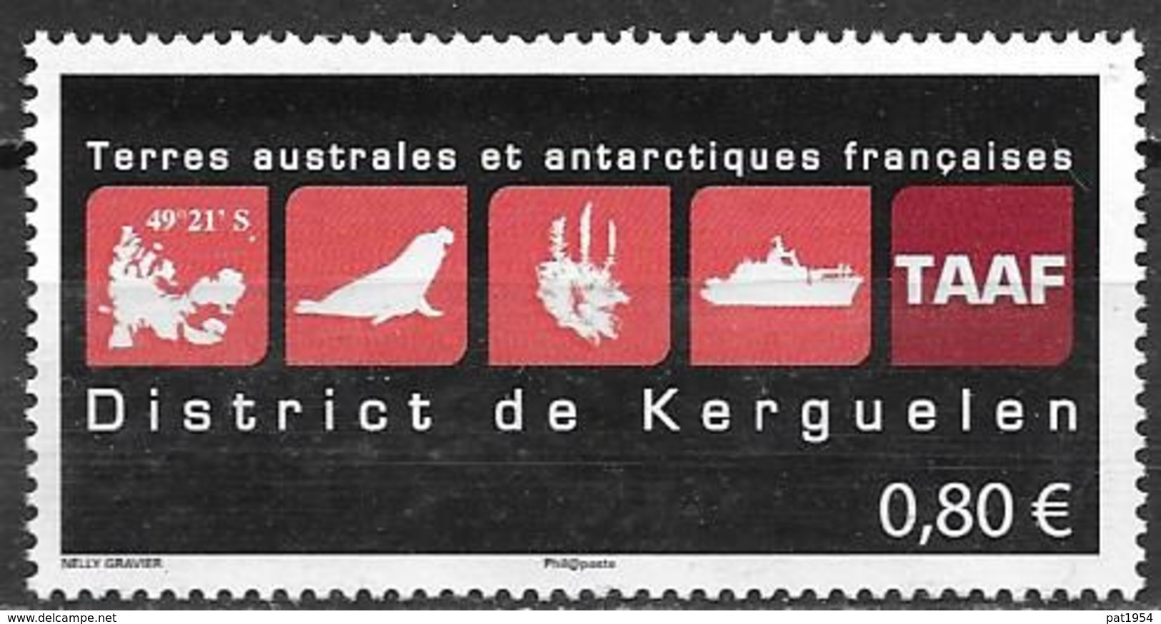 TAAF 2016 N°788 Neuf District De Kerguelen - Unused Stamps