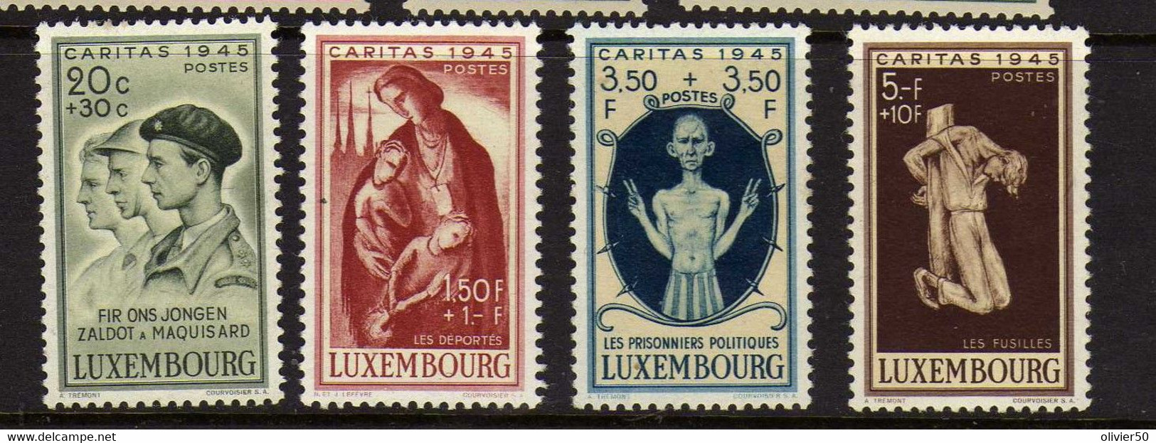 Luxembourg (1945) -  Caritas   - Neufs** - MNH - Unused Stamps