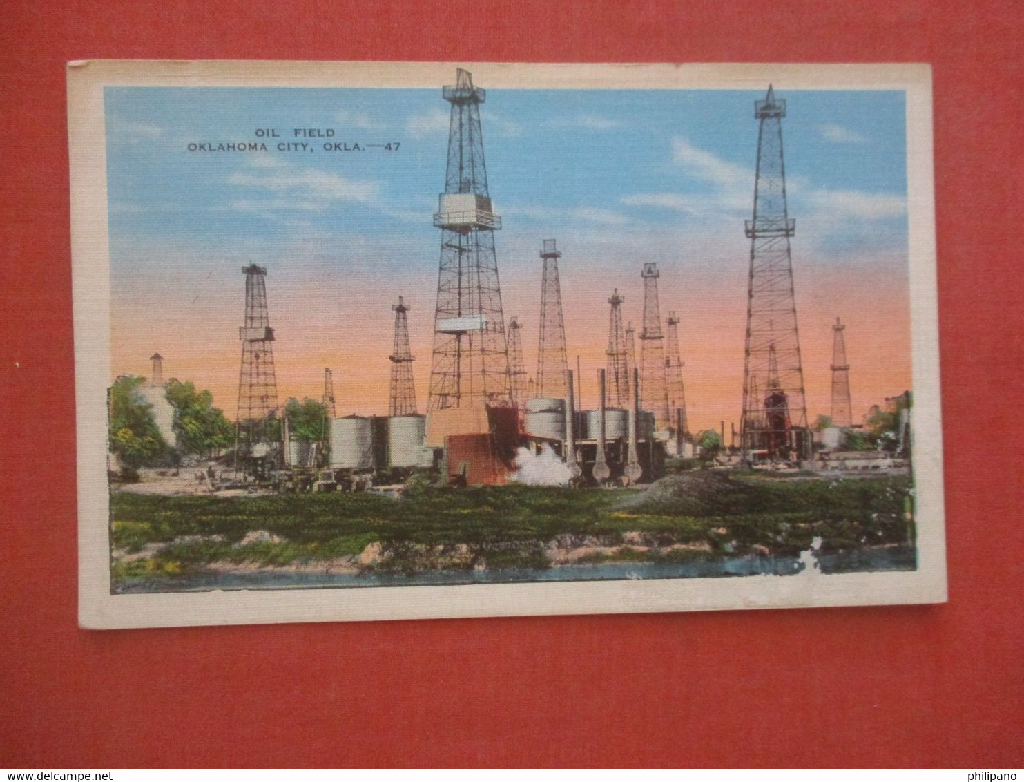 Oil Field  Oklahoma > Oklahoma City     Ref 4649 - Oklahoma City
