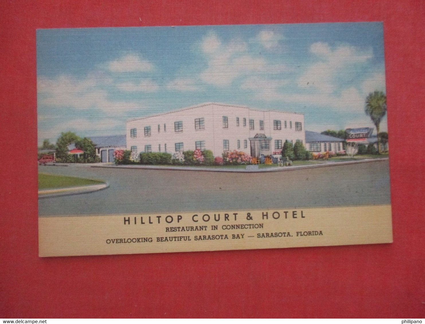 Hilltop Court & Hotel    Sarasota   Florida  >  Ref 4650 - Sarasota