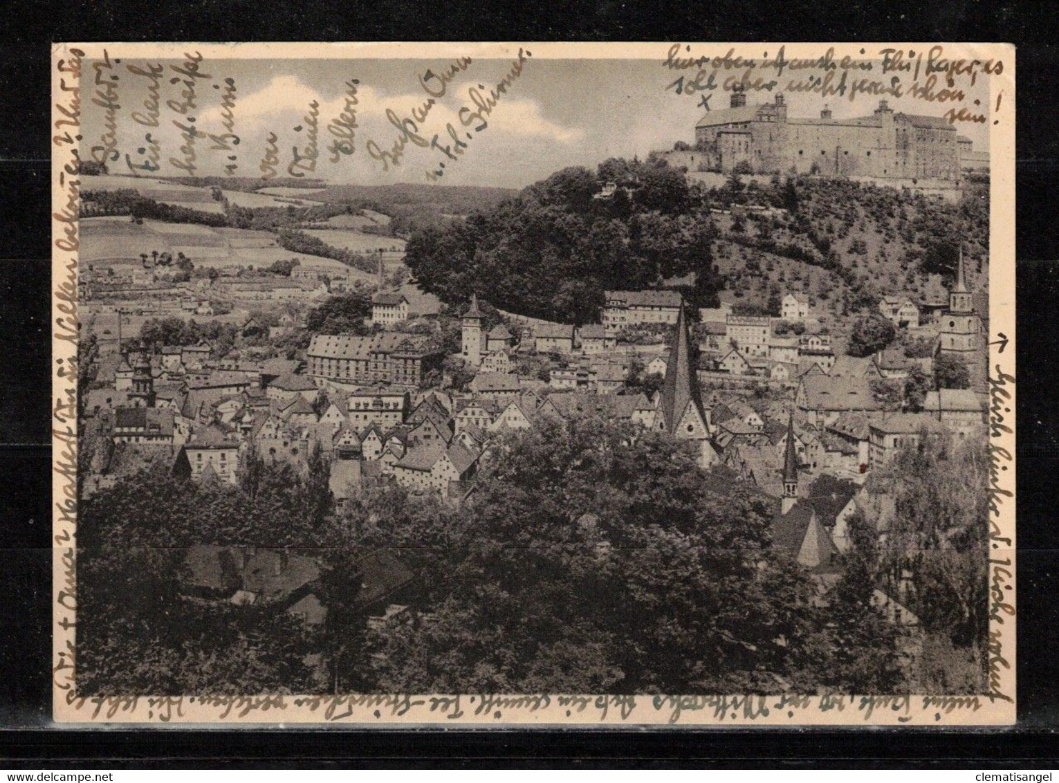 60X * KULMBACH * TEILANSICHT * 1950 **!! - Kulmbach