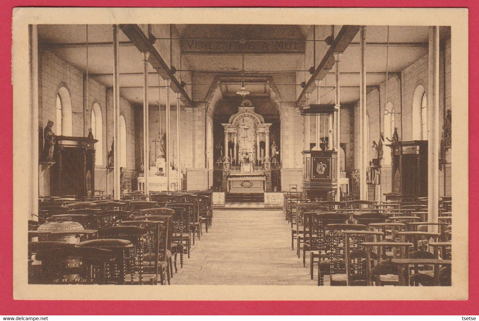 Quaregnon-Rivage - Intérieur De L'Eglise St-Joseph  -1936 ( Voir Verso ) - Quaregnon