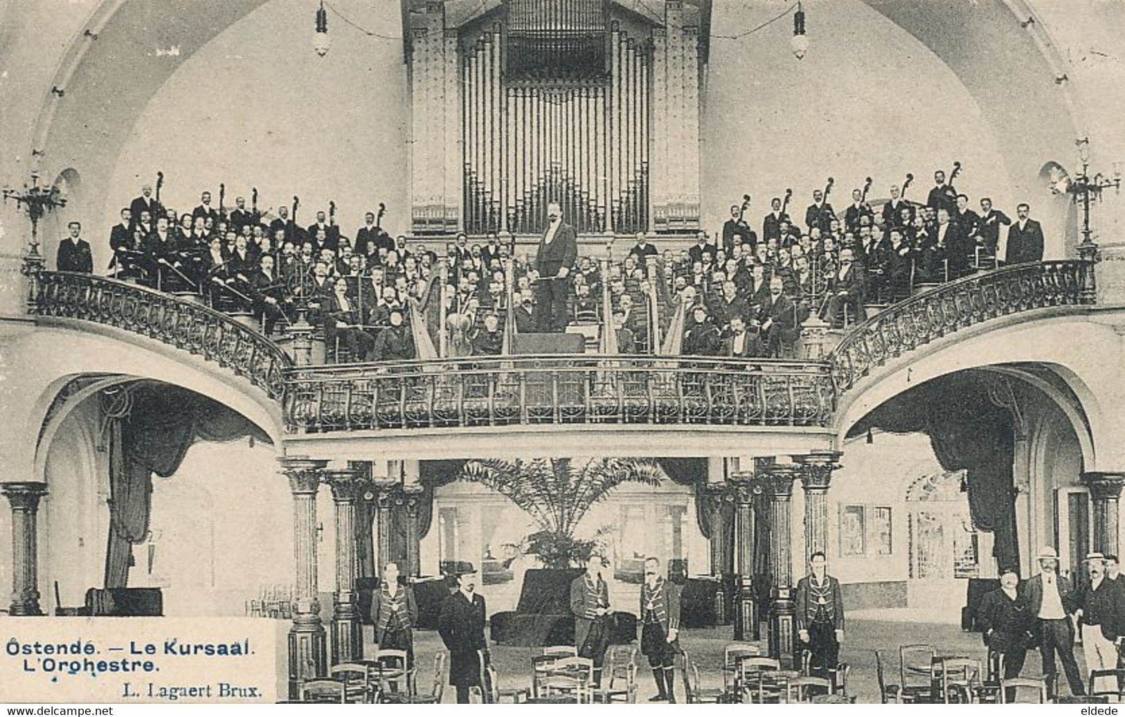 Ostende Le Kursaal Casino. Orchestre Grandes Orgues Organ Edit Lagaert - Oostende