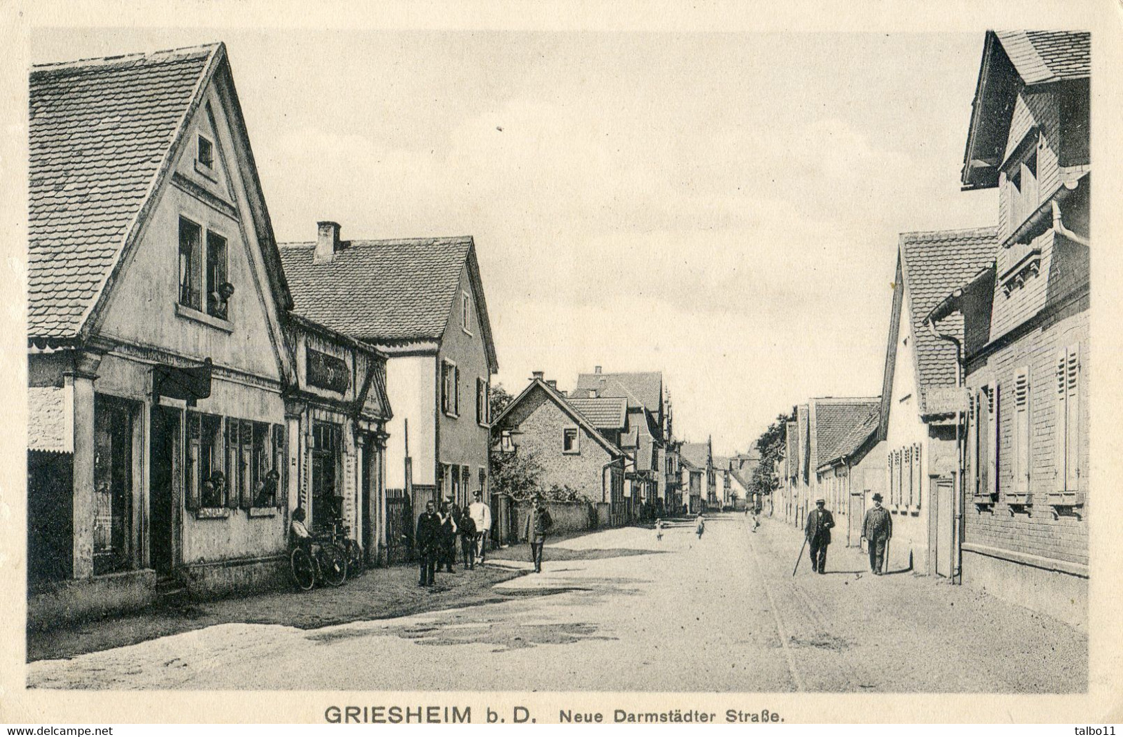 Hesse - Griesheim B. D - Neue Darmstadter Strasse - Restauration Zur Post - Heinrich Seibert - Griesheim