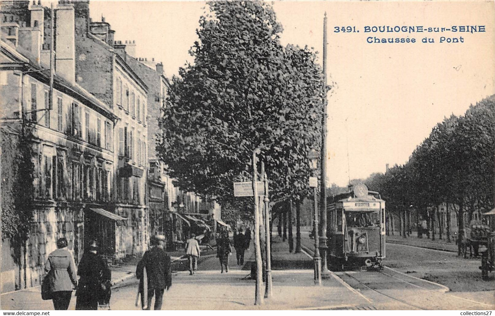 92-BOULOGNE-BILLANCOURT- CHAUSSEE DU PONT - Boulogne Billancourt