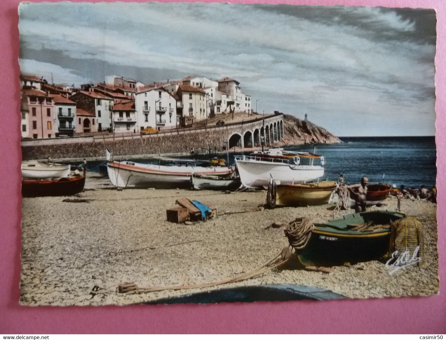 BANYULS  VUE SUR LA PLAGE - Banyuls Sur Mer