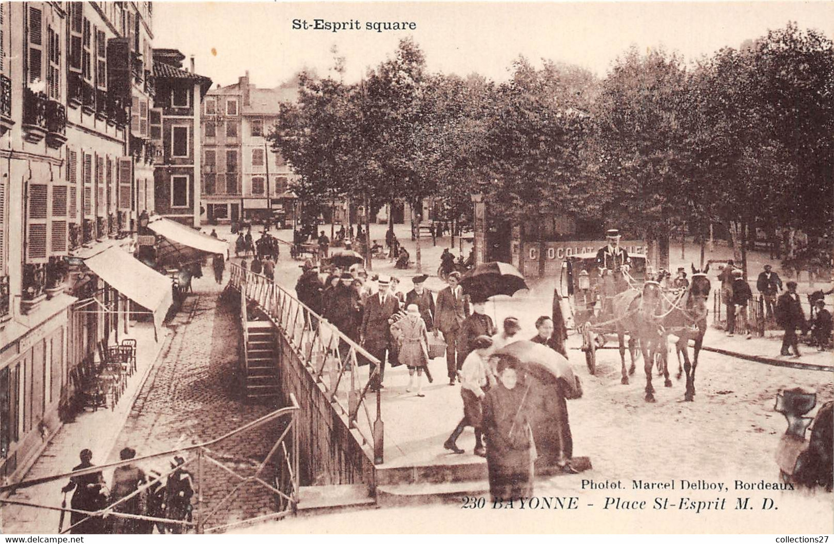 64-BAYONNE- PLACE SAINT-ESPRIT - Bayonne